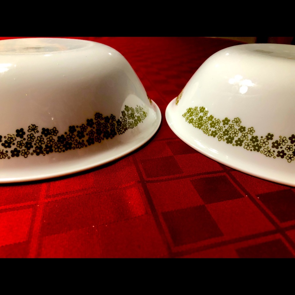Corelle bowls.